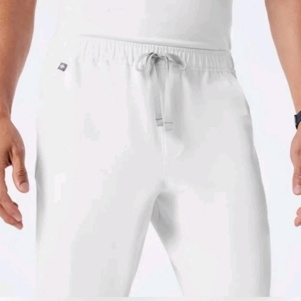 Figs Tansen Jogger Scrub Pants In orbit white joggers XXL New With Tags